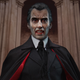 Sideshow's striking figure of Count Dracula, as portrayed by Christopher Lee in 1958 Hammer classic Horror of Dracula.